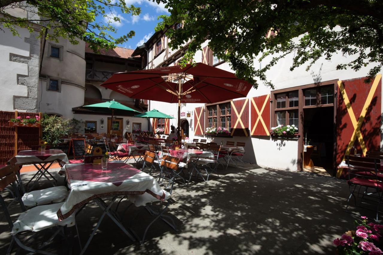 Schlosshotel Harburg Exterior foto