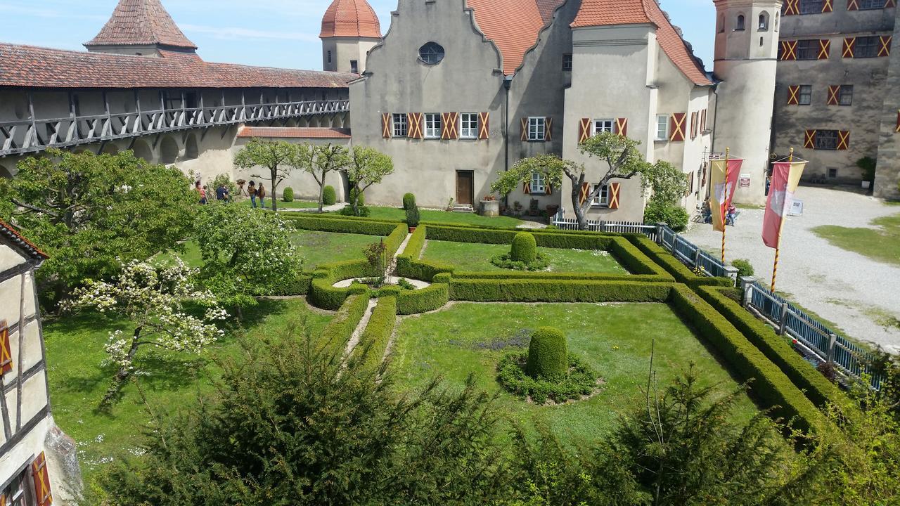 Schlosshotel Harburg Exterior foto